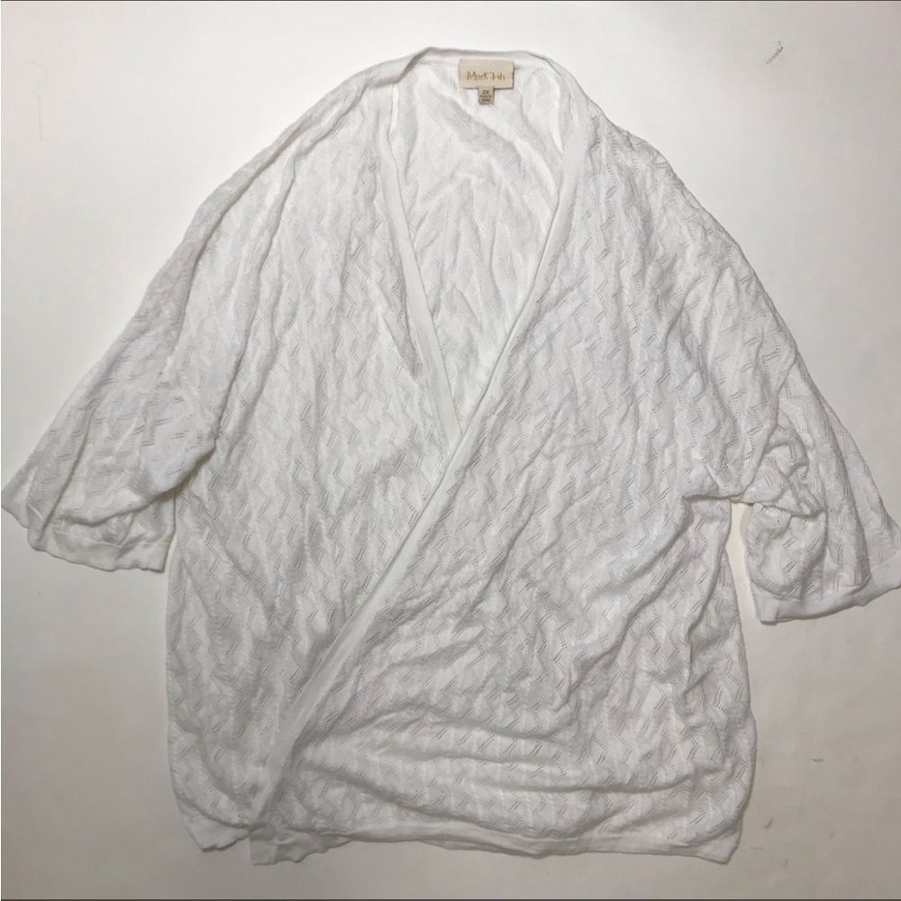 ModCloth‎ white blouse 2x